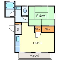 伊勢市駅 徒歩23分 1階の物件間取画像